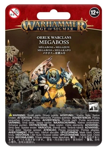 WARHAMMER AGE OF SIGMAR AOS ORRUK WARCLANS MEGABOSS 89-26 NEW FACTORY SEALED