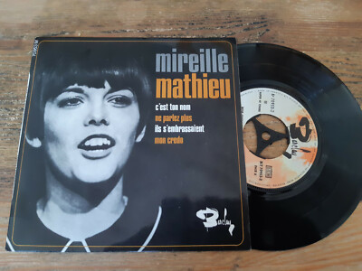 7'' Chanson Mireille Mathieu - C'est Ton Nom/Ne Parlez Plus (4 Song) BARCLAY