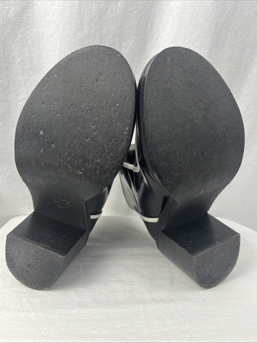 Shelly’s London Black White Freya Retro Bootie Size US 9 - Picture 13 of 13