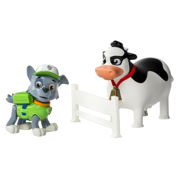 Nickelodeon Paw Patrol Rocky & Bettina Cow Rescue Set in Pkg for sale
