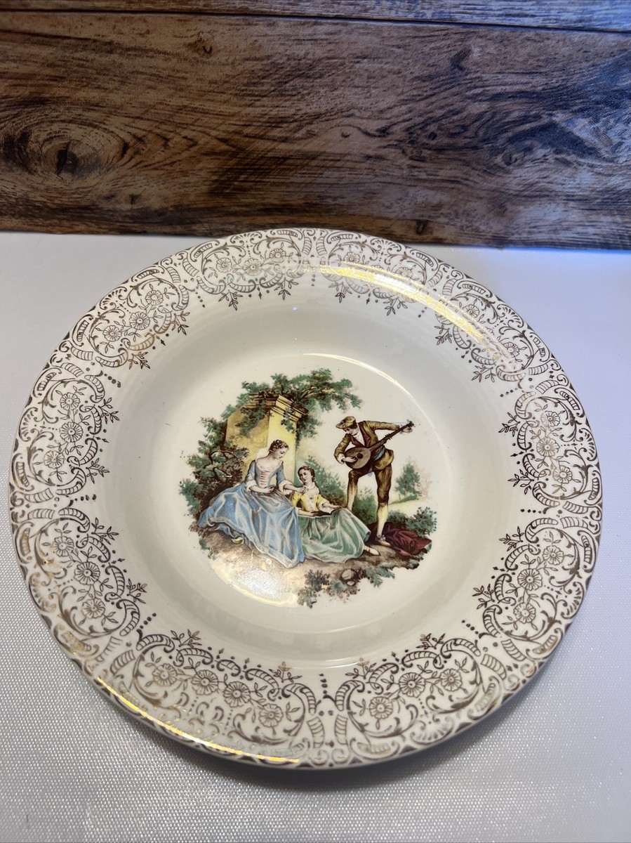 VTG American USA Limoges Triumph China D'Or 1T-s284 22k Gold 8