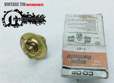 NOS Vintage CO-OP Super Stat T-61 Thermostat