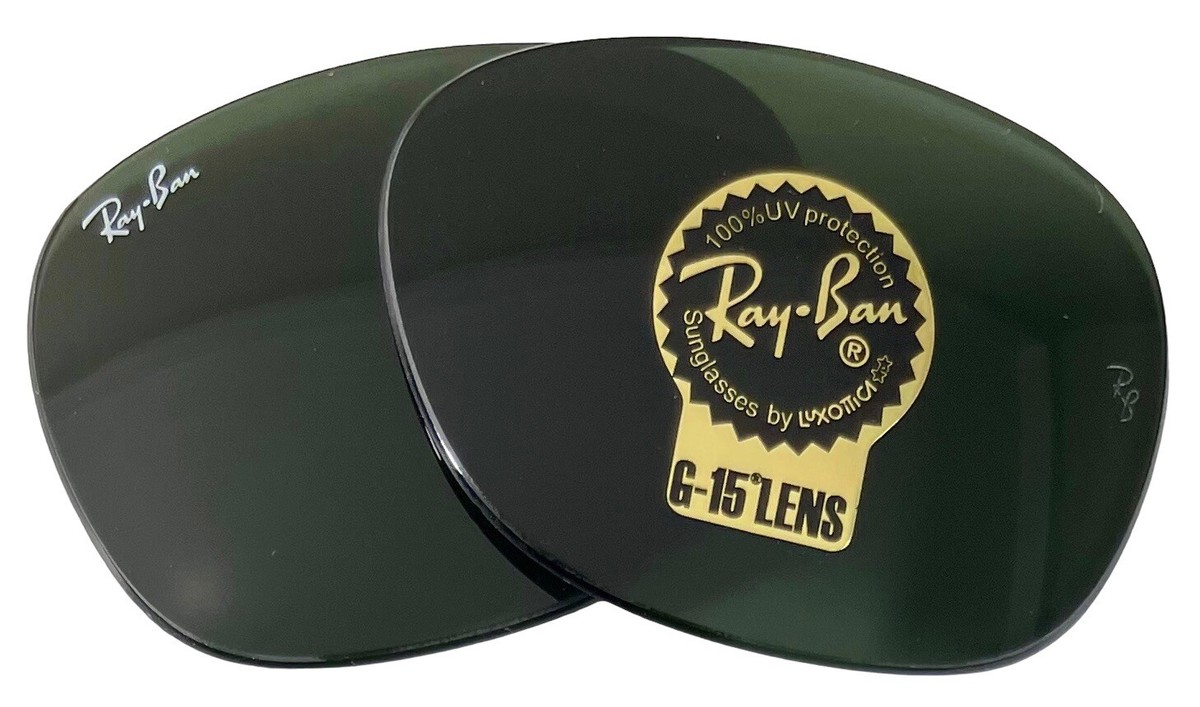 Ray-Ban ORB3958 ブラック グリーンレンズ Ray Ban RB4388 Green G15 Replacement Lenses Size 58 -18 mm