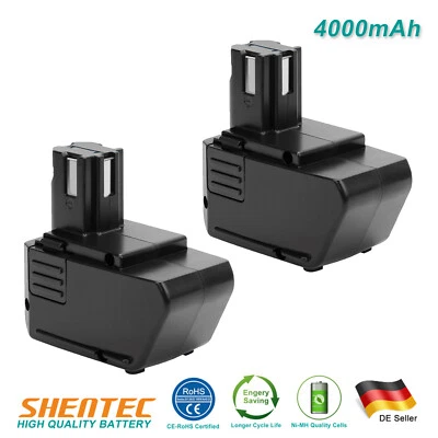 SHENTEC 2x 4.0AH 9.6V Ni-MH Akku für Hilti 334584 SF100A SF100 SFB105 SPB105 SB10 SBP10
