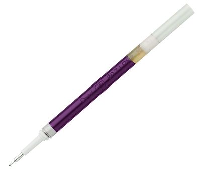 LRN7-V Pentel EnerGel Roller Pen Refills, 0.7mm Medium Needle, Violet, 12 Each