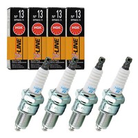 4X Ngk 5339 BPR6ES-11 V-LINE 13 ZüNdkerze FüR Lada Niva 1700I 4X4 83 Ps Kalina