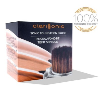 Clarisonic SONIC FOUNDATION BRUSH HEAD - Authentic- BRAND NEW FACTORY SEALED