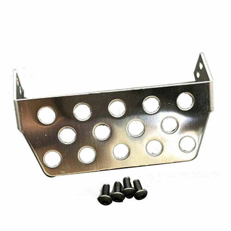Stainless Steel Protector Skid Plate Sets For Traxxas TRX-4 Racing 1/10 RC Car d