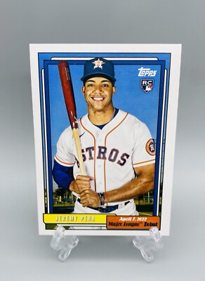 Topps Archives 2022 Topps Series Update JEREMY PENA RC Batting