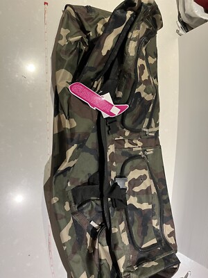 New Rockland Rolling Duffel Bag Camouflage 36 Inch See Last Picture Small  Hole - Main Image