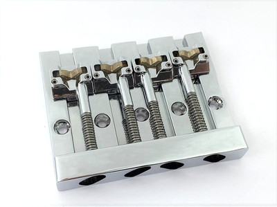 Hipshot Nickel MASSKICKER Bass Bridge for Top Load Fender P/Jazz Bass  5K400N