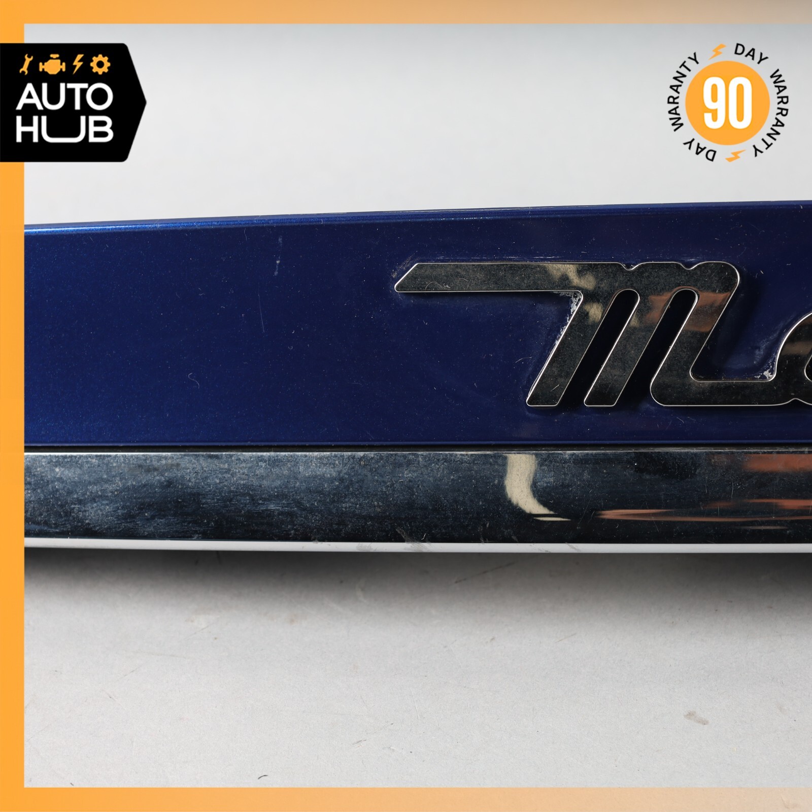 14-16 Maserati Ghibli M157 Trunk Lid Tailgate Hatch Handle Blue OEM 75k