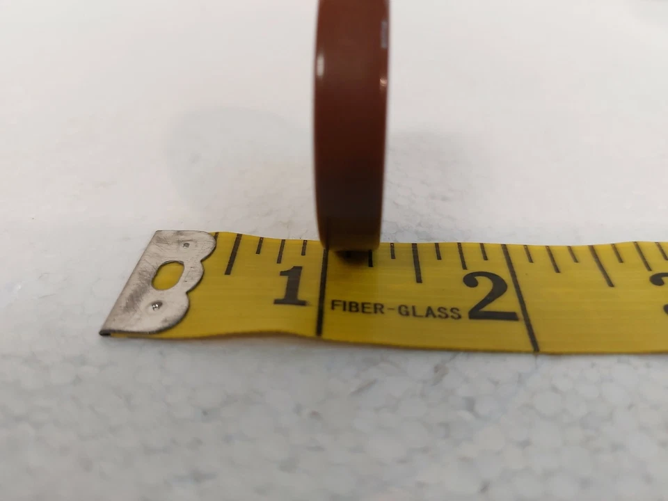 Peças de reposição de gamão damas chips 1 ⁹/¹⁶" polegadas por 5/16th marrom - Imagem 3 de 4