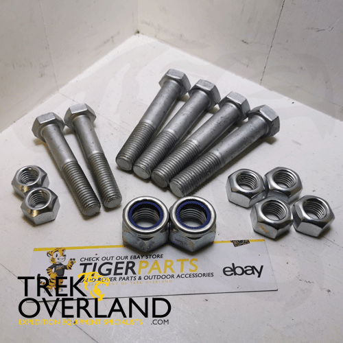 Land Rover Defender 90 110 kit boulons bras suspension avant rayon panhard - DA7203 - Photo 1/2