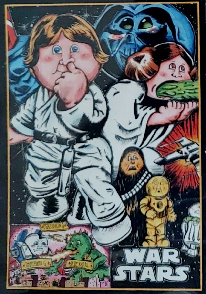 WAR STARS BOOTLEG FULL SET (a/b): Series 1 GPK Artist Jay O WAR STARS BOOTLEG FULL SET (a/b): Series 1 GPK Artist Jay O