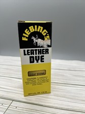 FIEBING'S SUEDE  ROUGHOUT DYE 4FL OZ LIGHT BROWN FOR SHOES/OTHER SUEDE ARTICLES
