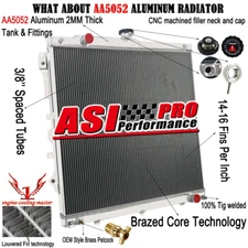 4-Row Aluminium Radiator for 2007-2014 Toyota Tundra Sequoia 4.6 5.7 V8 Engine