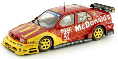 Slot It Alfa Romeo 155 V6TI - McDonald's - 1995 ITC 1/32 Scale Slot Car CA40B