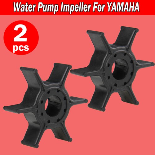 2X Water Pump Impellers Outboard for YAMAHA 63V4435201 Fit 8HP 9.9HP
