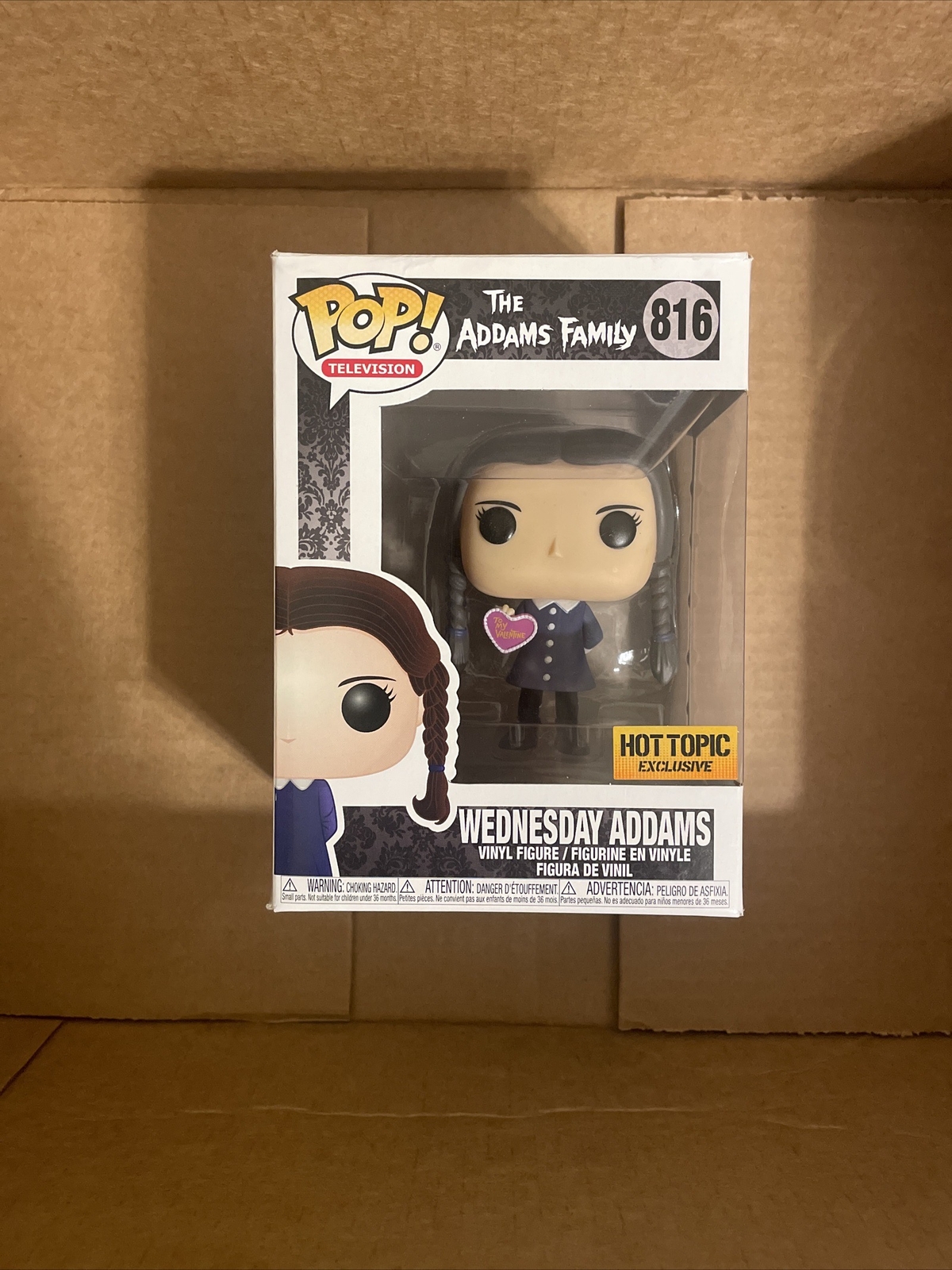 Funko Pop! Vinyl: The Addams Family - Wednesday Addams - Hot Topic (Ht)...