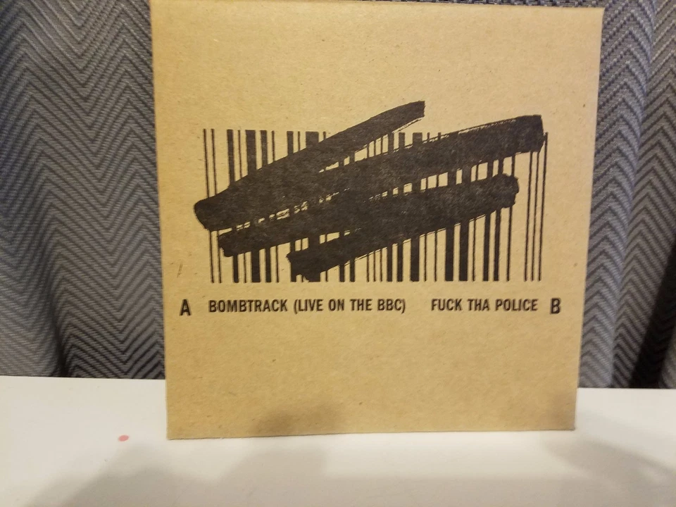 RAGE AGAINST THE MACHINE EVIL EMPIRE Advance Silkscreened NM 7 inch SCARCE 1995 - Image 2 of 3