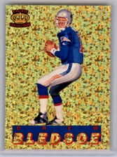 1994 Pacific Crown Collection Marquee Prisms Gold Drew Bledsoe #4 PATRIOTS