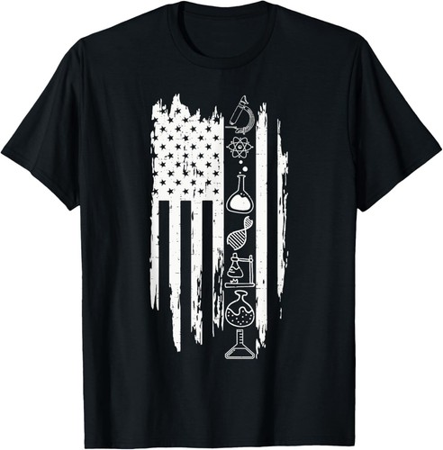 2025 Lab week American Flag Medical Laboratory Scientist T-Shirt