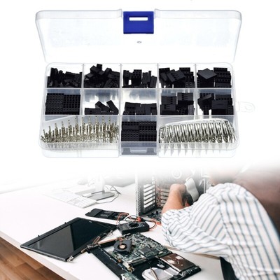 620Pcs 2.54MM Wire Jumper Pin Header Connector Housing Kits for 3D Printer