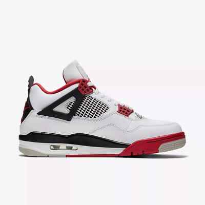 シューズ(男性用) NIKE AIR JORDAN 4 fire red 29cm DS Brand New Air Jordan 4 Retro Fire Red 2020 Sz-12 DC7770-160 W