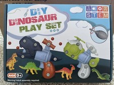 STEM DIY Dinosaur Play Set Ages 3 
