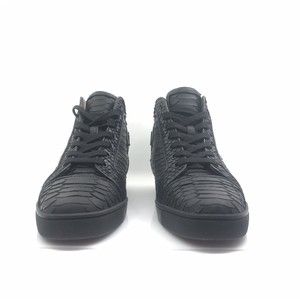 louboutin python black