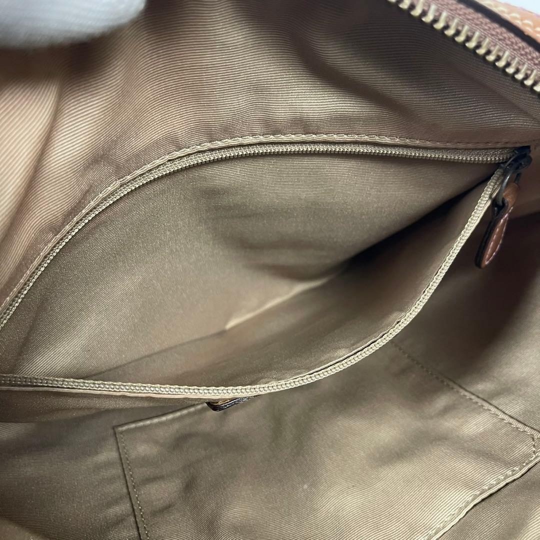 Coach patchwork 10019 Half Moon Shoulder Bag Leat… - image 8