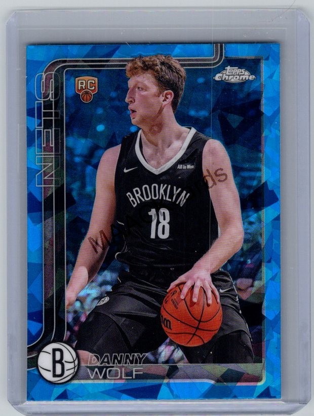 2025-26 Topps Chrome Sapphire - Danny Wolf #277 (RC)