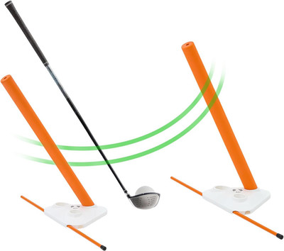 Golf Swing Training Aid - Alignment Discs & Rods | Corrects Setup, Posture, Swin