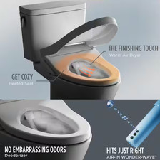 TOTO S7 WASHLET Elongated Electric Bidet Seat SW4726AT40 01 