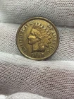 1898 INDIAN HEAD CENT Penny With Full Liberty.  Nice Higher Grade Old US Coin!
