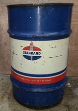 Vintage Standard Oil 16 Gallon Drum Advertising
