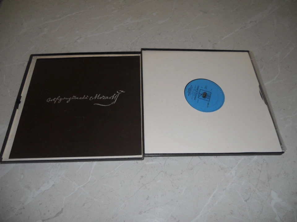 Mozart "The Last Six Symphonies" Walter 1963 Box Set (3xLP's) CBS S3BR220013 NM - Image 3 of 4