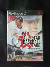 All Star Baseball 2004 (Sony PlayStation 2) - CIB! Complete, Tested, Working