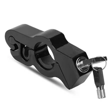 Motorcycle Anti-Theft Handlebar Lock Grip Throttle Security For Bike Scooter ATV