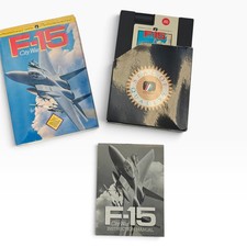F-15 City War Vintage Nintendo NES Box Game w/ Manual AVE Authentic
