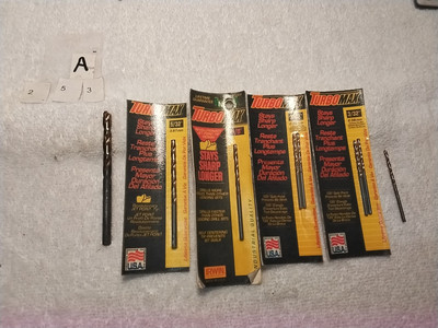 8PC IRWIN TURBO-MAX DRILL BIT SET USA  