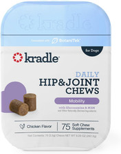 Hip and Joint Chews for Dogs - Daily Mobility Joint Health Supplement - Soft C