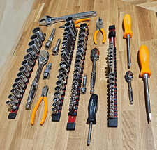 83 Pc SNAP ON Starter Kit with 1/4 3/8 1/2 FOD  Ratchets See Pics Free Shipping