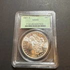 1881 S Morgan Silver Dollar PCGS MS65 With Green Label ￼