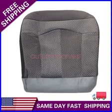 New For 2003 Ford F-150 XLT SuperCrew-Cab Passenger Bottom Cloth Seat Cover Gray