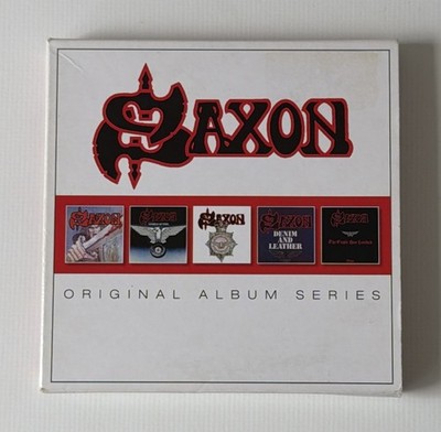 Saxon   Original Album Series - 5CDs Collection Heavy Metal