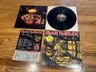 Iron Maiden  "Piece of Mind"    1983    In SHRINK with  MERCH SHEET     Capitol