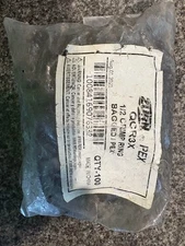 Zurn PEX 1/2" Crimp Ring Bagged - Black - Pack of 100 - QCR3X