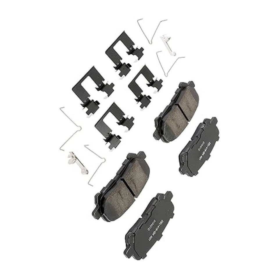 Pastillas de freno de disco traseras ACDelco originales para Acura MDX 2007-2013 | baja clasificación de polvo Foto 2 de 4